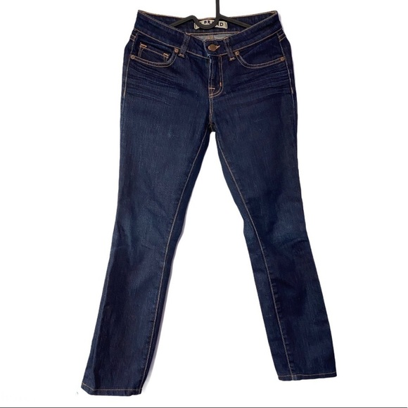 𝅺🍋J Brand dark indigo wash mid-rise skinny jeans - Picture 7 of 14